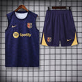 Nike Barcelona Football Sleeveless Short Set