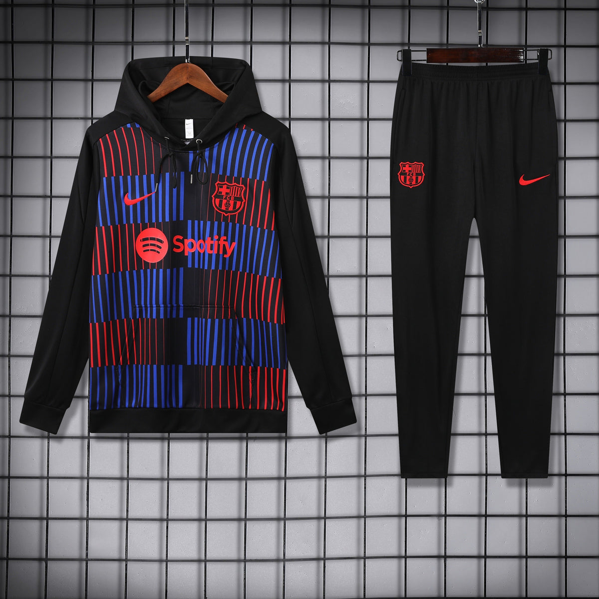 Nike Barcelona Football Hoodie Set