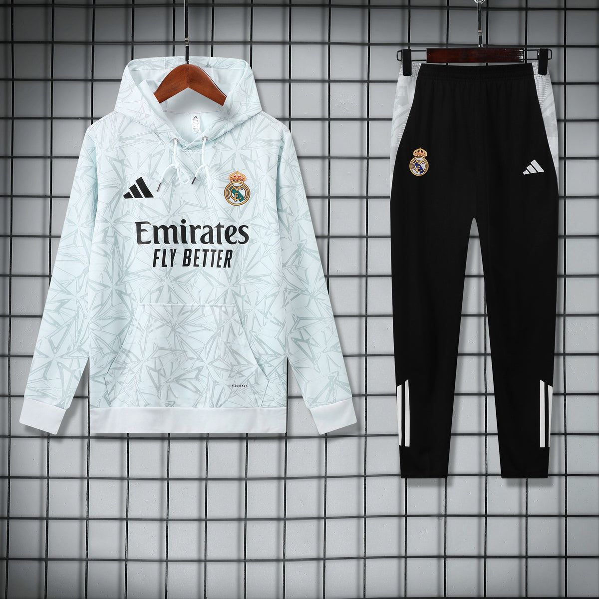 Real Madrid Adidas Football Hoodie Set
