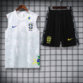 Nike Brazil Football Sleeveless Short Set