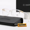 Chrome heart glasses