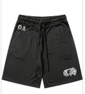 Chrome heart shorts