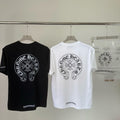 Chrome hearts black and white tee
