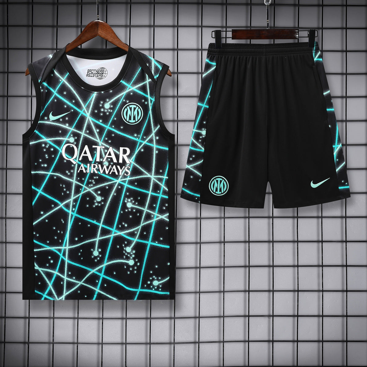 Nike Football Sleeveless Short Set