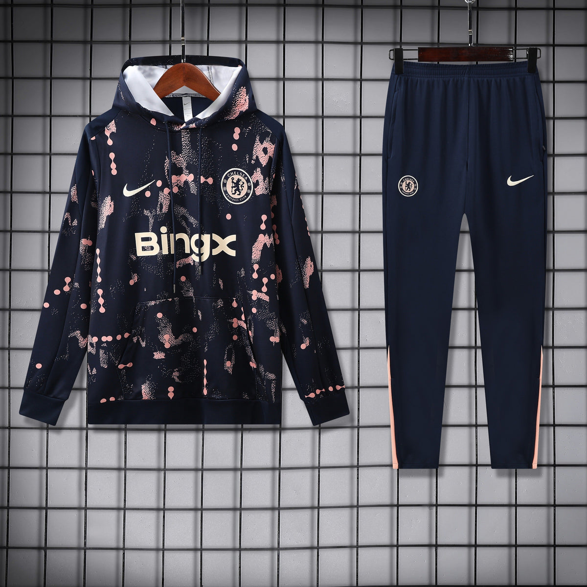Nike Chelsea Football Hoodie Set